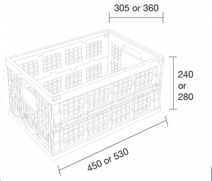 Quick-fold-basket